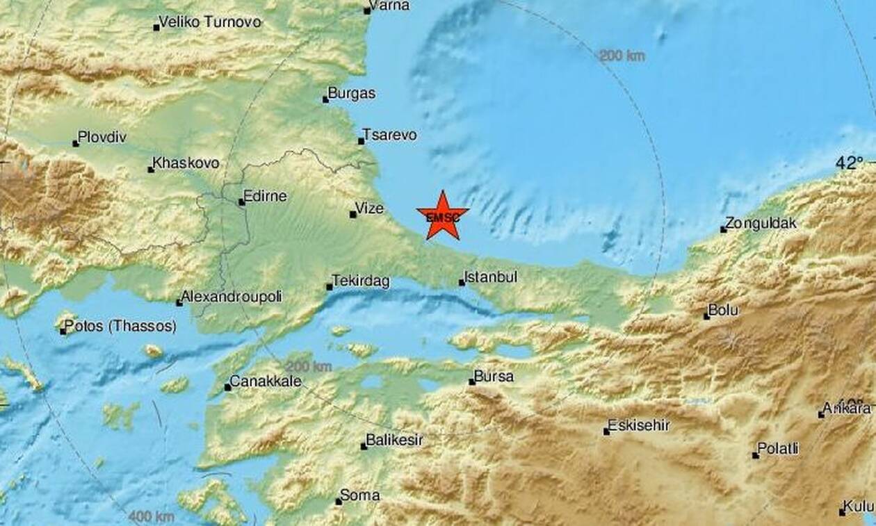 Σεισμός κοντά στην Κωνσταντινούπολη -  Ανάστατοι οι κάτοικοι