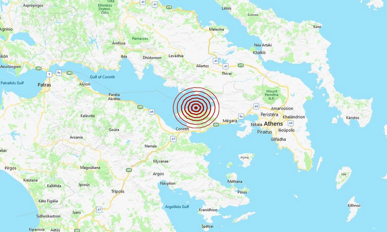 Σεισμός ΤΩΡΑ κοντά στις Αλκυονίδες - Αισθητός σε Κόρινθο και Λουτράκι (pics)