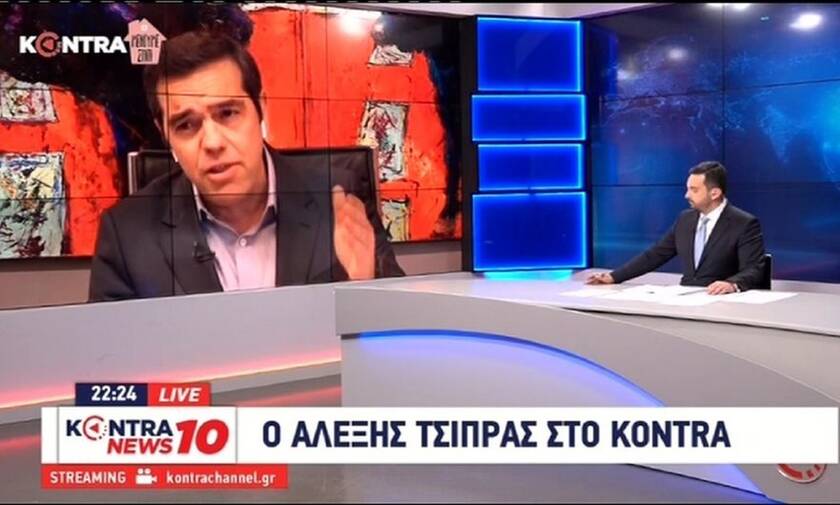 Τσίπρας: LIVE η συνέντευξη του προέδρου του ΣΥΡΙΖΑ στο Kontra