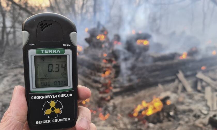 Τσέρνομπιλ: Παγκόσμιος τρόμος από την πυρκαγιά – Τι «δείχνουν» τα επίπεδα ραδιενέργειας στην Ελλάδα