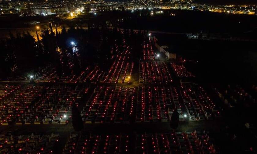Κορονοϊός: 6.000 κεράκια άναψε ο δήμος Ξάνθης στα κοιμητήρια τη Μεγάλη Παρασκευή 