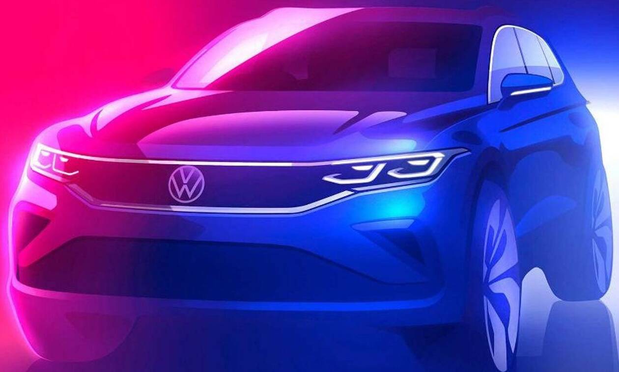 Νέο VW Tiguan: Αυτή είναι η πρώτη επίσημη εικόνα του
