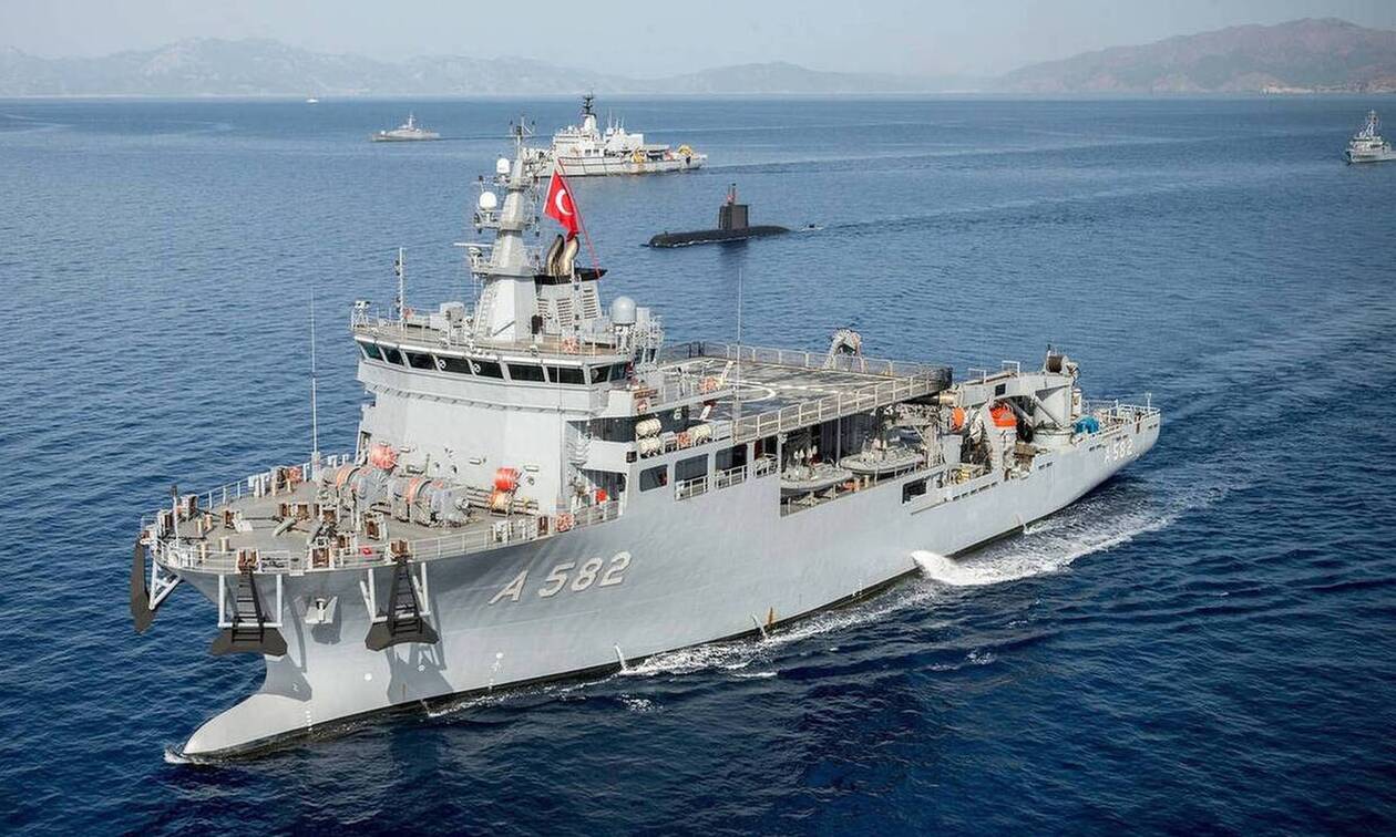 «Βρώμικα» παιχνίδια των Τούρκων: Στέλνουν πλοία νοτίως της Κρήτης-Σε ετοιμότητα το Πολεμικό Ναυτικό