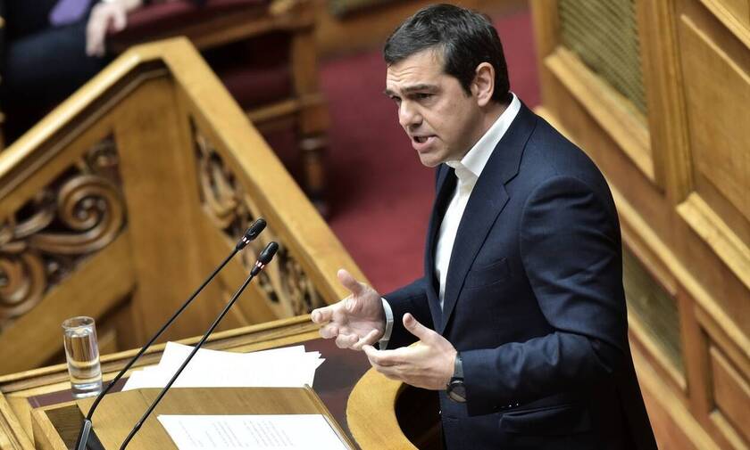 SYRIZA leader Tsipras speaks of an «unprecedented crisis»