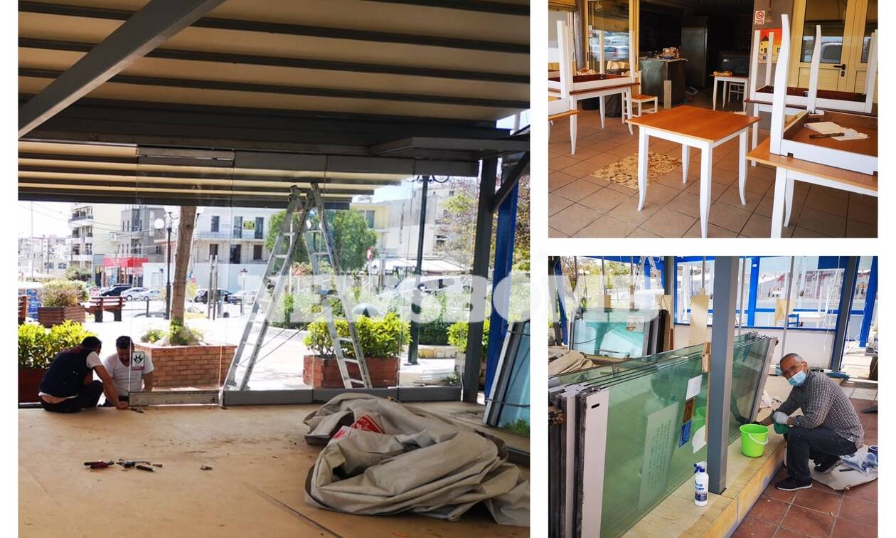 Ρεπορτάζ Newsbomb.gr: Έτσι θα είναι πλέον καφέ και εστιατόρια - Πυρετώδεις προετοιμασίες