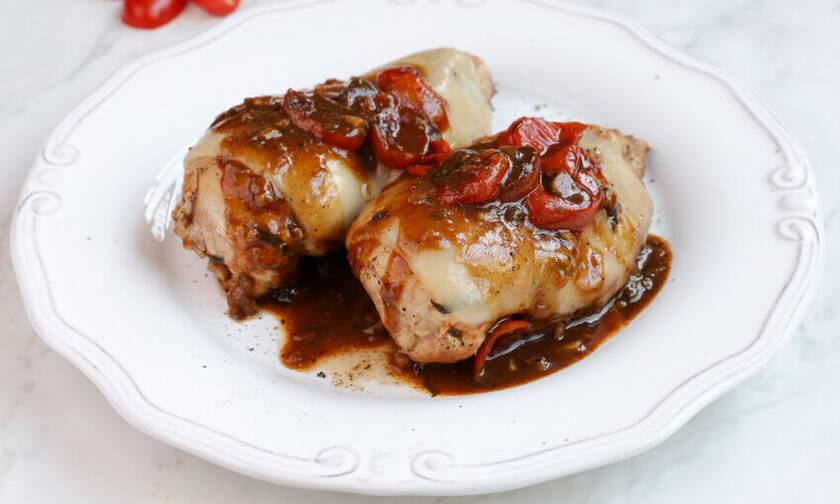 Η συνταγή της ημέρας: Κοτόπουλο caprese 