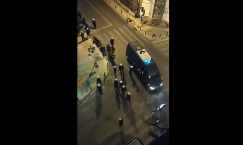 Five arrested and 37 detained following attack on police in Kypseli's Agiou Georgiou Square
