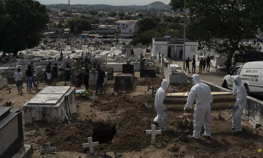 Κορονοϊός στη Βραζιλία: 749 θάνατοι και νέα 11.385 κρούσματα μόλυνσης σε 24 ώρες
