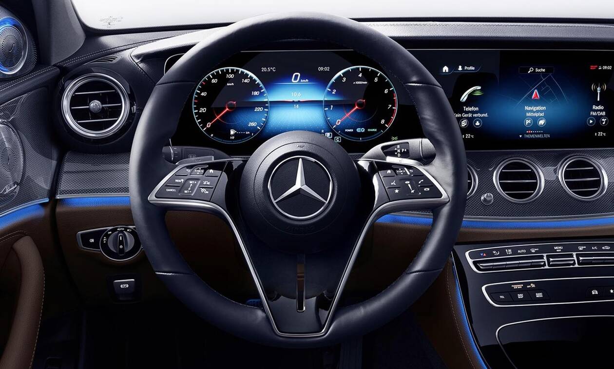 Πόσο έξυπνο είναι το τιμόνι της νέας Mercedes E-Class;