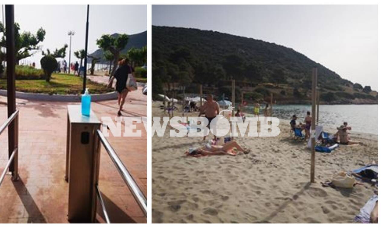 Ανοικτές παραλίες - Το Newsbomb.gr στο Πόρτο Ράφτη: Ανάσες δροσιάς και ελευθερίας για τους πολίτες 