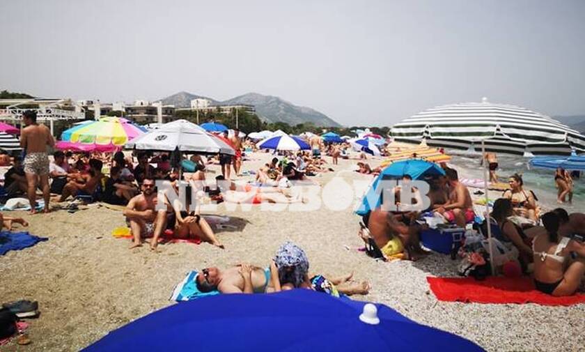 Ρεπορτάζ Newsbomb.gr: Ούτε Ιούλιος να ήταν - «Βούλιαξαν» οι παραλίες, περίπατο... οι αποστάσεις