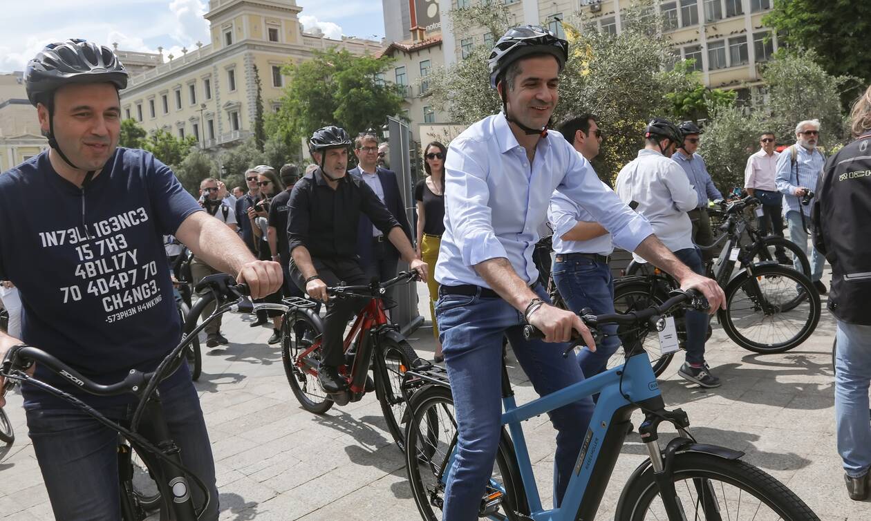 Παγκόσμια Ημέρα Ποδηλάτου: Δήμαρχοι από όλη την Ελλάδα έκαναν ποδηλατοδρομία