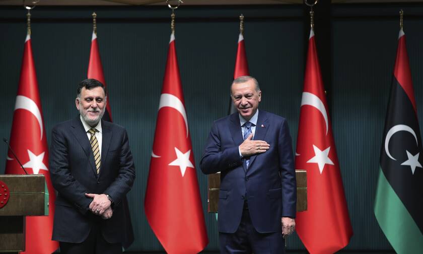 Επικίνδυνη εξέλιξη:Συμφωνία Ερντογάν - Σάρατζ για νέα θαλάσσια συνεργασία