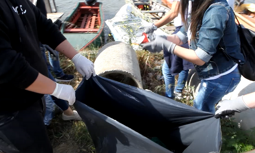 Δράση καθαρισμού του Δέλτα του Έβρου από εθελοντές της περιοχής