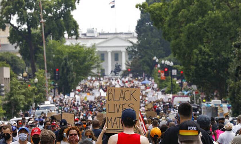 «Δεν μπορώ ν' αναπνεύσω» - LIVE: Χιλιάδες διαδηλωτές στην Ουάσινγκτον
