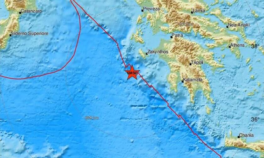Σεισμός: Νέα σεισμική δόνηση κοντά στη Ζακυνθο (pics)