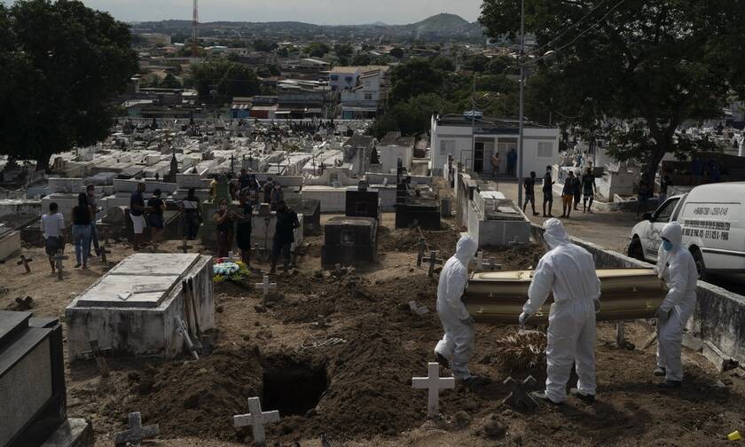 Ο κορονοϊός σαρώνει τη Βραζιλία: Ξεπέρασαν τους 40.000 οι νεκροί