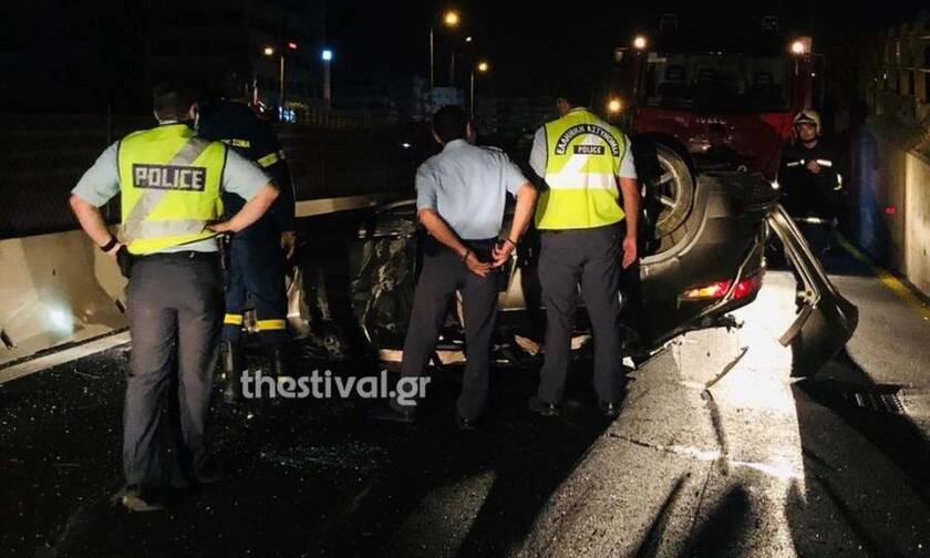 Θεσσαλονίκη: Σοβαρό τροχαίο στα Κουφάλια– 5 τραυματίες εκ των οποίων 2 παιδιά