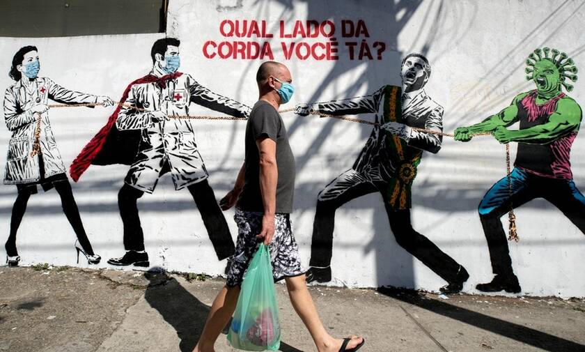 Κορονοϊός – Βραζιλία: Πάνω από 1.000.000 κρούσματα – Σχεδόν 50.000 οι θάνατοι