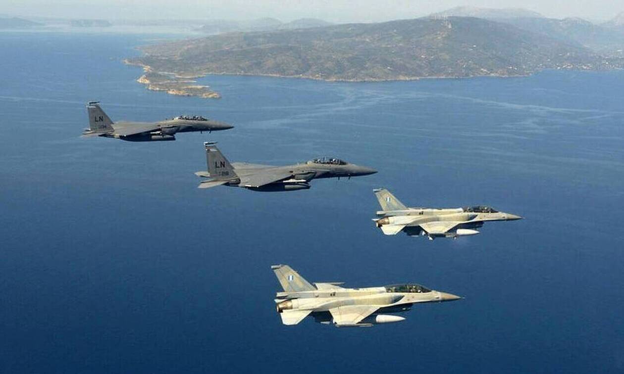Νέες τουρκικές προκλήσεις: Δύο εικονικές αερομαχίες πάνω από το Αιγαίο