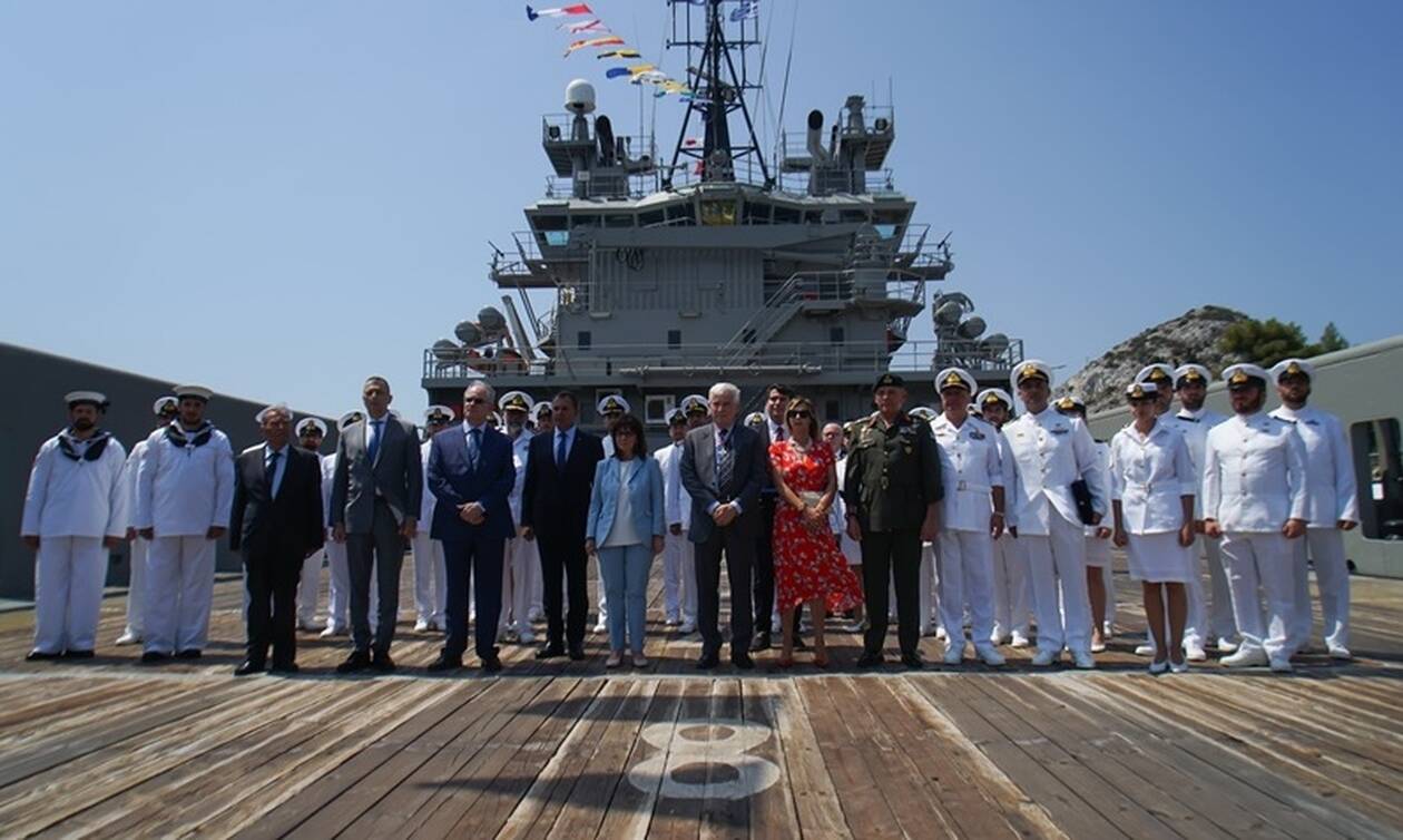Παναγιωτόπουλος: Φόβητρο το Πολεμικό Ναυτικό - Στο Στόλο και το νέο πλοίο «ΗΡΑΚΛΗΣ»