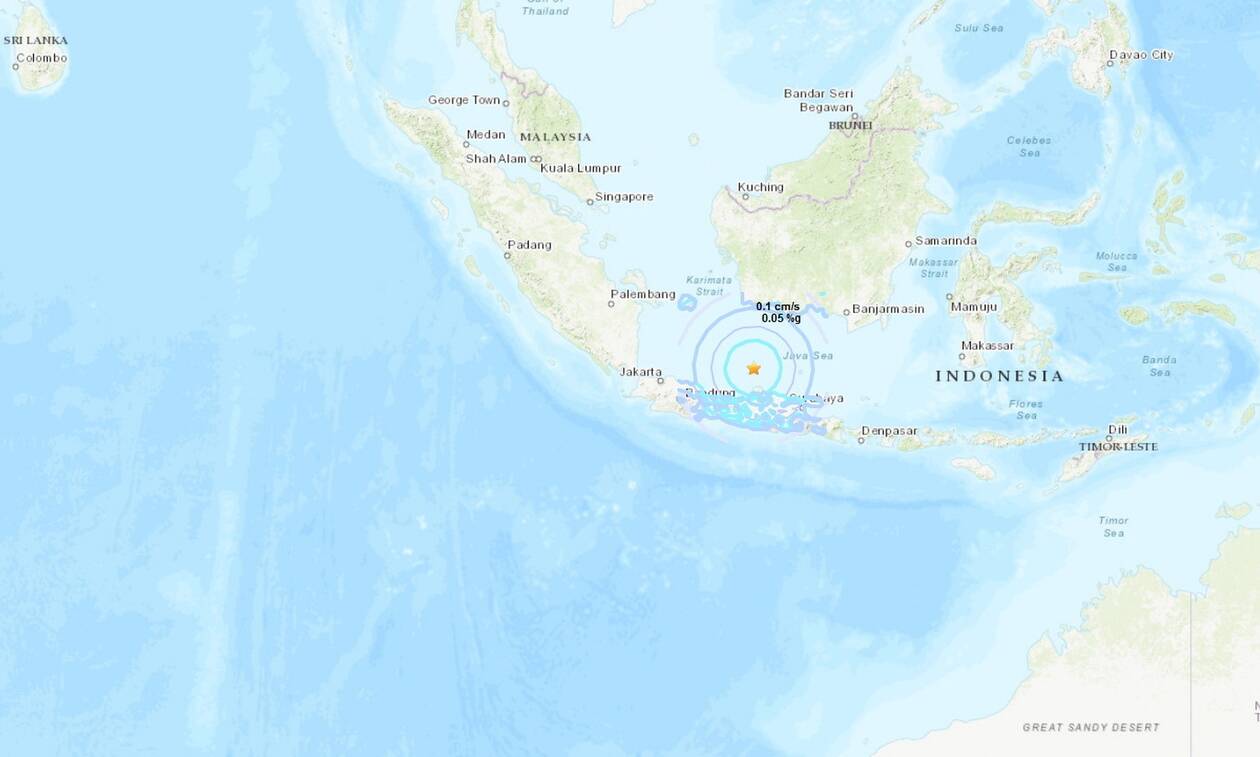 Ισχυρός σεισμός 6,3 Ρίχτερ στην Ινδονησία