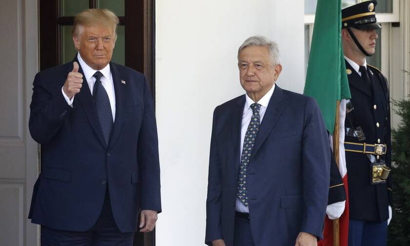 Τραμπ: Οι σχέσεις ΗΠΑ - Μεξικού δεν ήταν ποτέ τόσο καλές όσο είναι τώρα