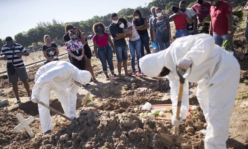 Κορονοϊός στη Βραζιλία: 1.220 νεκροί και 42.619 κρούσματα μόλυνσης σε 24 ώρες