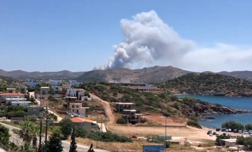 Φωτιά στο Λαύριο: Πώς ξέσπασε η μεγάλη πυρκαγιά - Επί ποδός η Πυροσβεστική