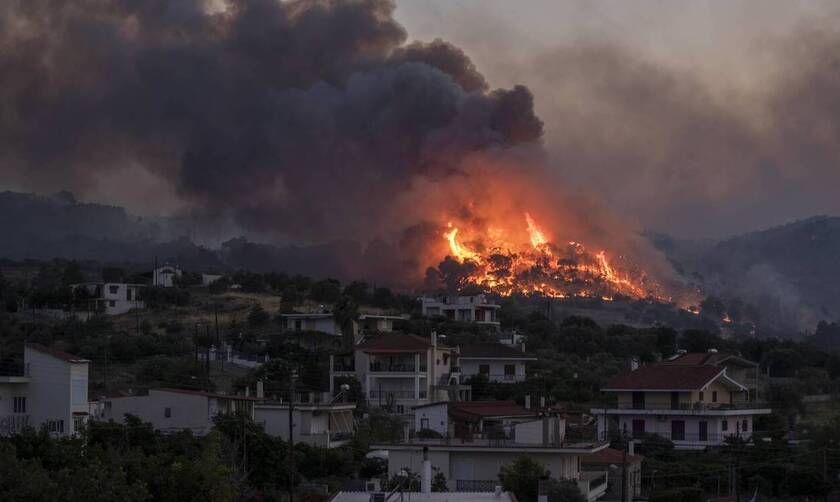 Φωτιά: Σε κατάσταση Έκτακτης Ανάγκης 5 κοινότητες του Δήμου Κορινθίων