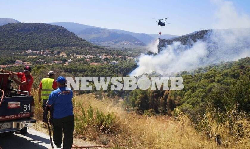 ΣΥΡΙΖΑ: Ευθύνες στην κυβέρνηση για την πυρκαγιά στην Κορινθία