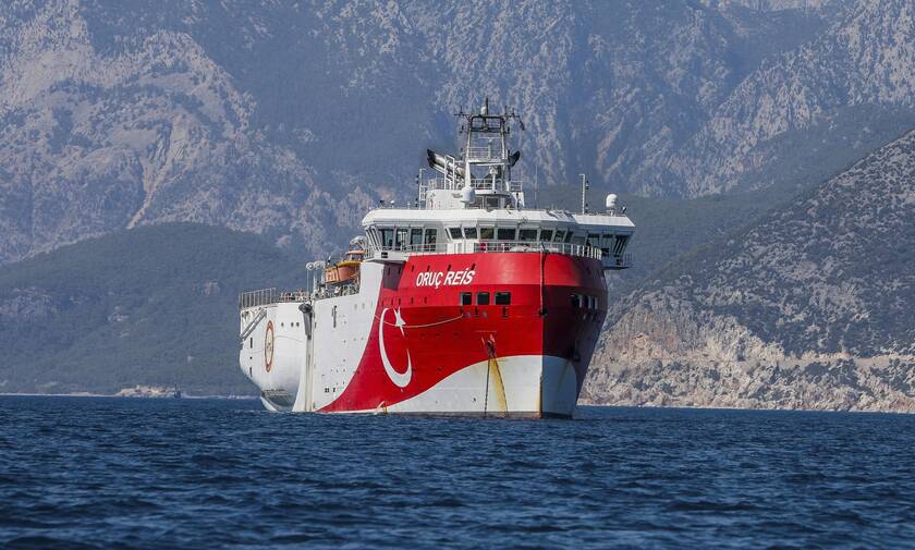 «Πόλεμος νεύρων» στο Αιγαίο: Οι Τούρκοι ανακοίνωσαν ότι το Oruc Reis άρχισε τις σεισμικές έρευνες