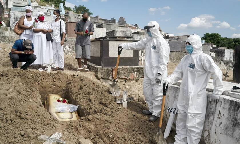 Βραζιλία: 572 θάνατοι και 23.010 κρούσματα μόλυνσης σε 24 ώρες