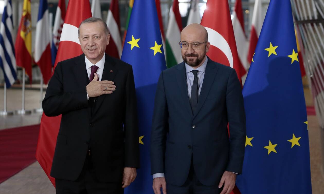 ΕΕ: Επικοινωνία Σαρλ Μισέλ με Ερντογάν
