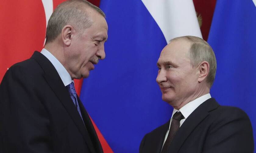 Τηλεφωνική επικοινωνία Πούτιν – Ερντογάν: Τι συζήτησαν «τσάρος» και «σουλτάνος»