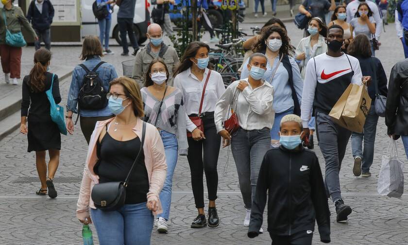 Κορονοϊός - Γαλλία: Επιβολή προστίμων 135 ευρώ σε δεκάδες πολίτες που δε φορούσαν μάσκα
