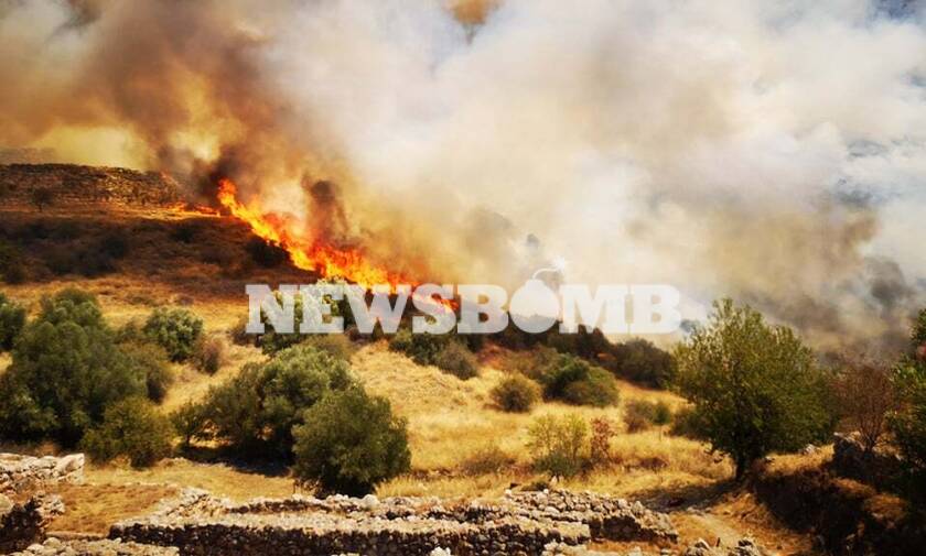 Το Newsbomb.gr στις Μυκήνες: Αποκαρδιωτικές εικόνες - Η δραματική μάχη για να σωθούν οι αρχαιότητες