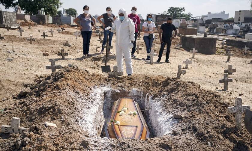 Κορονοϊός στη Βραζιλία: Σχεδόν 4 εκατ. τα κρούσματα - Πάνω από 122.000 οι νεκροί