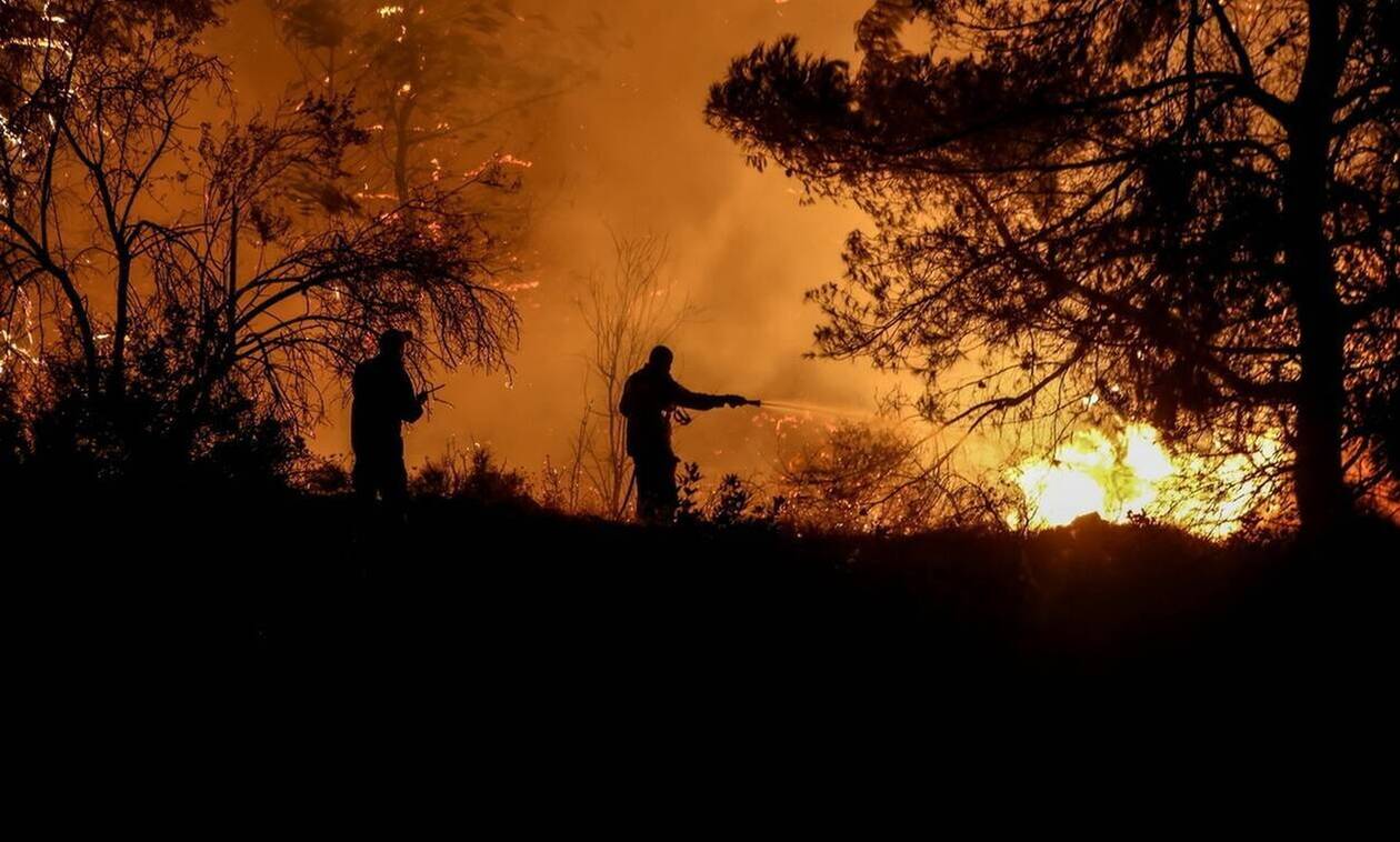 Φωτιά στην Κορινθία: Πυρκαγιά σε δασική έκταση στην περιοχή του Αγίου Βλάση Σοφικού