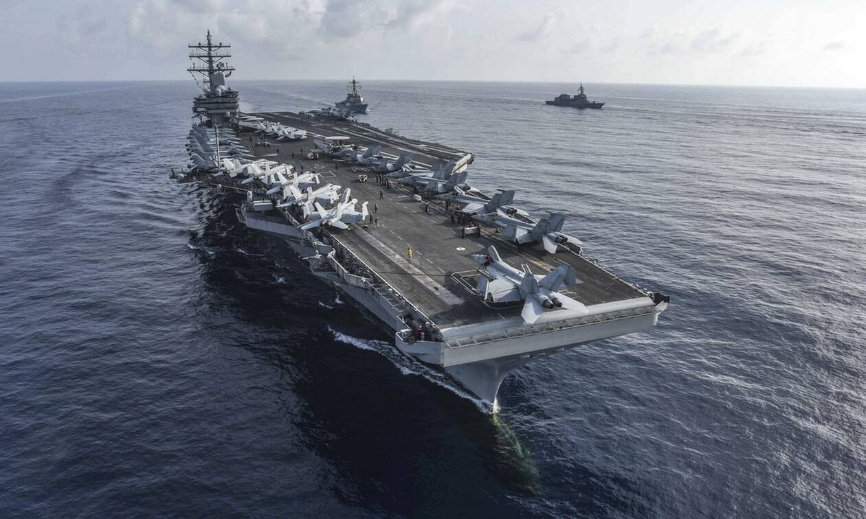 Κορονοϊός: Εντοπίστηκαν κρούσματα σε ναύτες του αεροπλανοφόρου USS Ronald Reagan