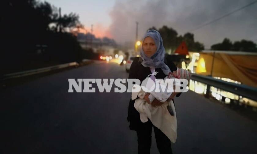 ΤΩΡΑ: «Κόλαση» και πάλι η Μόρια! Έβαλαν φωτιά σε σκηνές - Τρέχουν να σωθούν οικογένειες