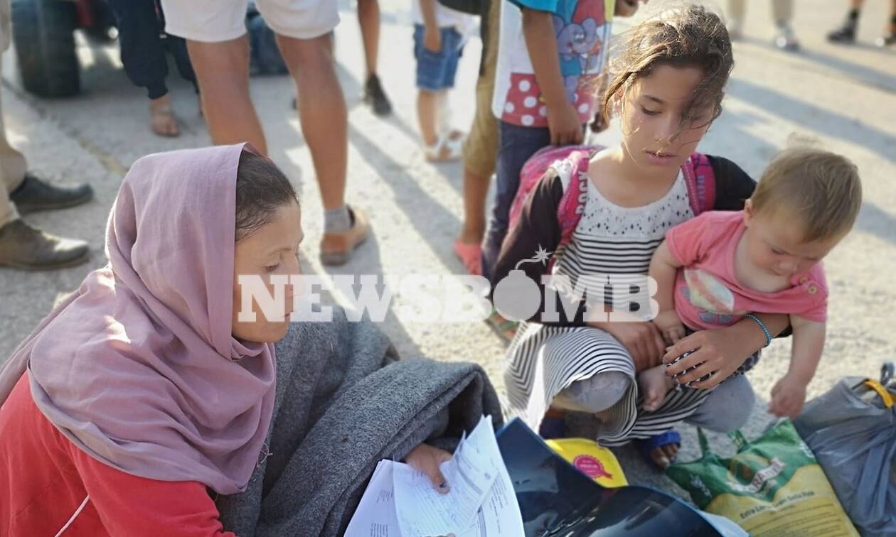 To Newsbomb.gr στη Μυτιλήνη: Εγκαταστάθηκαν στο νέο καταυλισμό οι πρώτοι μετανάστες (pics)