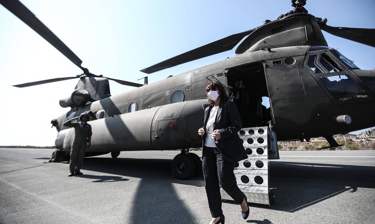 Πολεμική Αεροπορία: Έτσι προστάτεψε την πτήση της Σακελλαροπούλου για Καστελόριζο