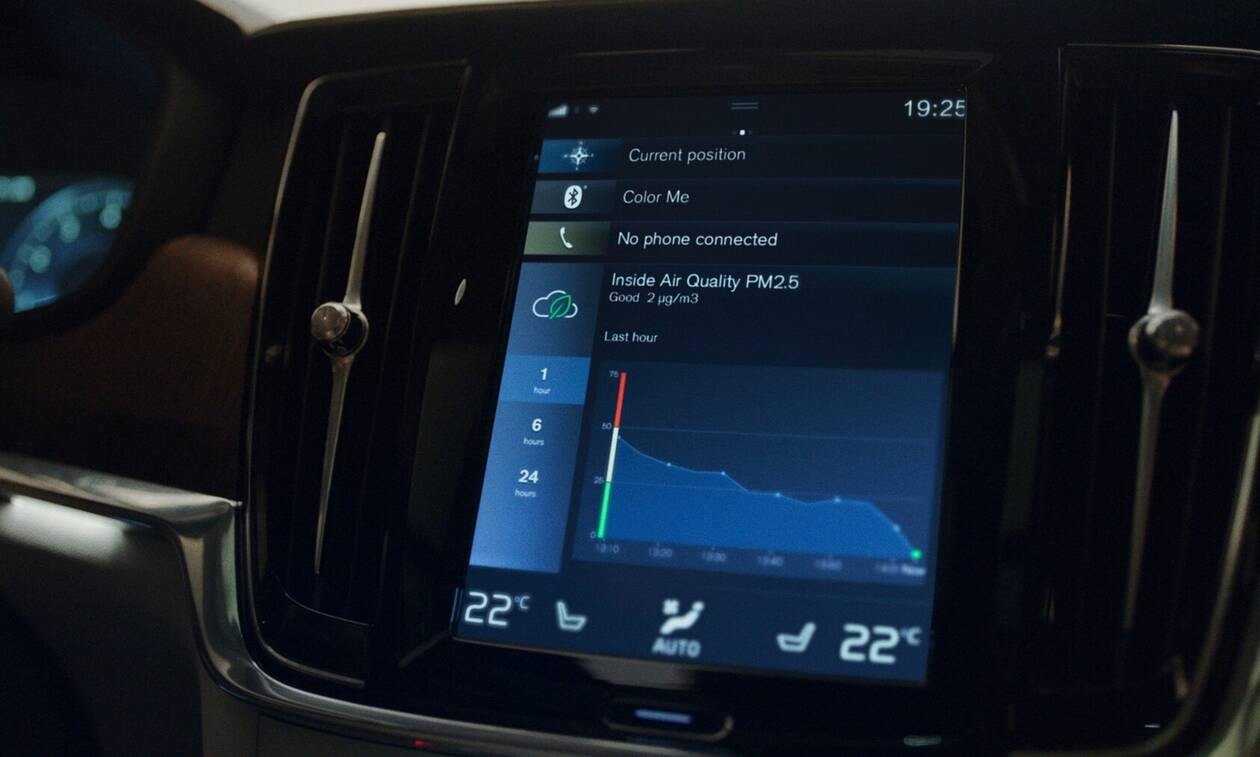 Ο αέρας στο εσωτερικό των νέων Volvo θα είναι απαλλαγμένος από το 95% των μικρο- σωματιδίων