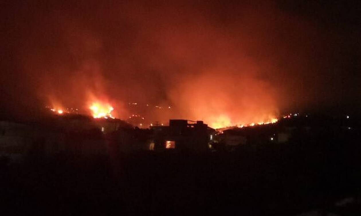 Φωτιά ΤΩΡΑ στην Πάτρα: Δραματικές ώρες στα Συχαινά - Δόθηκε εντολή εκκένωσης