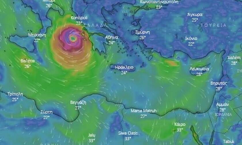 Κυκλώνας «Ιανός»: Νέα δεδομένα! Το καλό και το κακό σενάριο - Ποιες περιοχές θα πληγούν