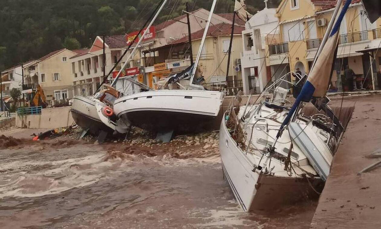 Κυκλώνας «Ιανός»: Συγκλονίζουν οι εικόνες καταστροφής σε Ζάκυνθο, Κεφαλονιά και Ιθάκη