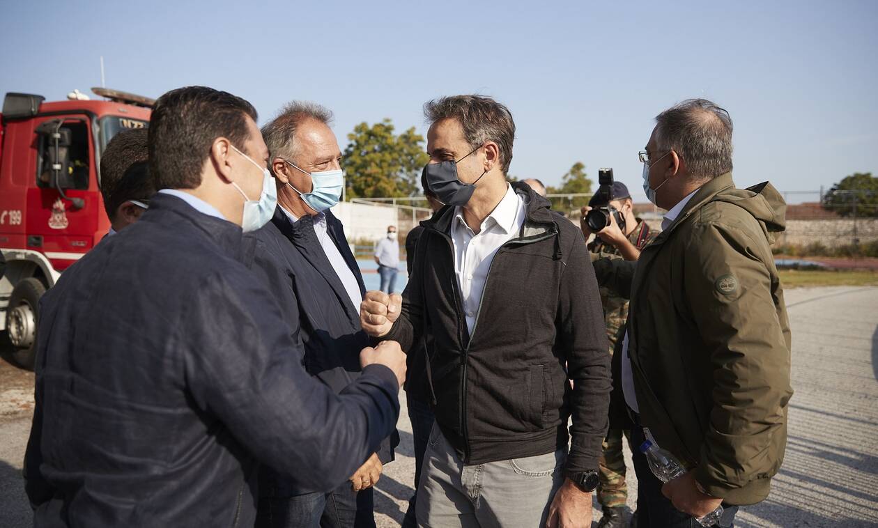 Μητσοτάκης: Επίσκεψη του πρωθυπουργού στις πληγείσες περιοχές στην Καρδίτσα