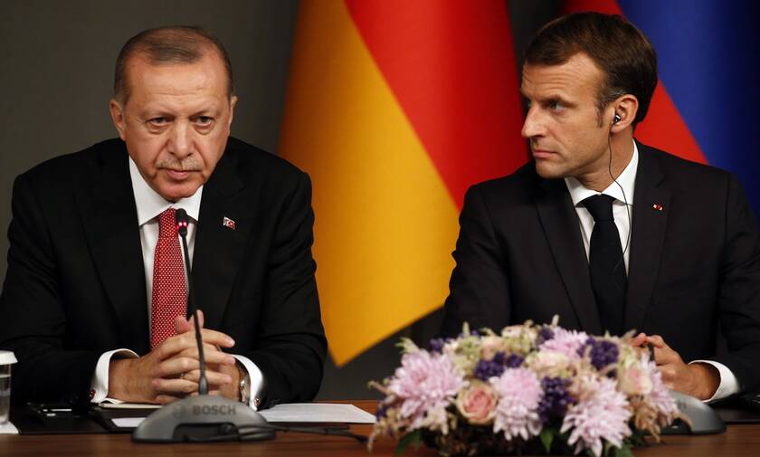 Ο Μακρόν καλεί τον Ερντογάν «να σέβεται πλήρως την κυριαρχία των κρατών μελών της ΕΕ»