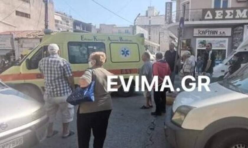 Χαλκίδα: ΙΧ αυτοκίνητο παρέσυρε ηλικιωμένη γυναίκα (pics)